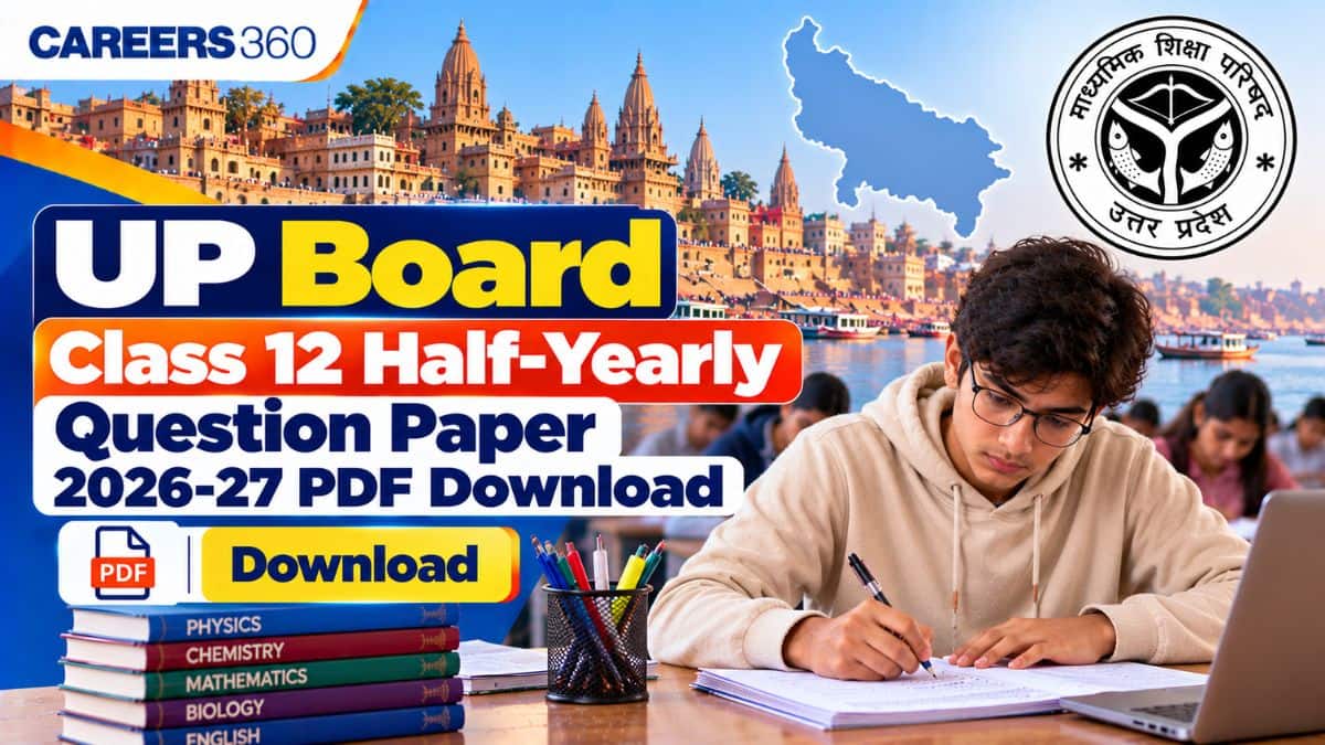 UP Board Class 12 Half-Yearly Question Paper 2026-27 PDF: Answer Key