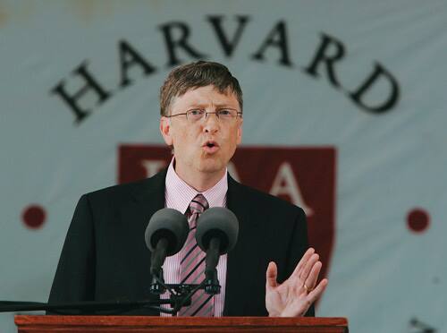 Bill Gates’ advice to Harvard University graduates