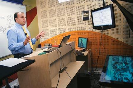 VSAT-based learning: Learn with faculty across the country!