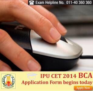 IPU CET BCA 2014 Online Application Begins from Feb 5 – Apply Online