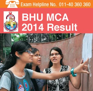 BHU MCA 2014 Result