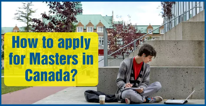 How to apply for masters in Canada?