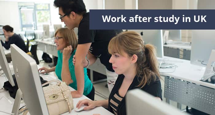 Work opportunities After Study in UK for International Students