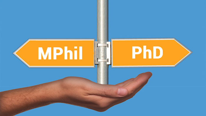 mphil or phd after ma