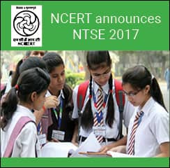 NCERT announces NTSE 2017; stage 1 exam on November 5, 6 & 13