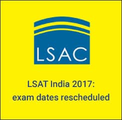 LSAT India 2017: exam dates rescheduled