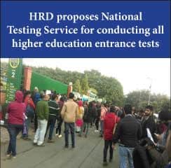 MHRD proposes National Testing Service for conducting all higher education entrance tests