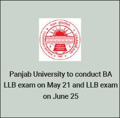 PU Law 2017: Panjab University announces law exam dates