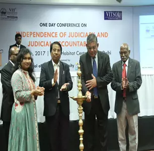 VIT University School of Law organises conference on Independence of Judiciary and Judicial Accountability