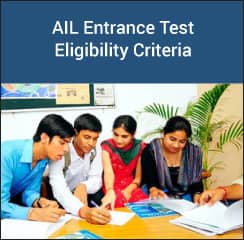 AIL Entrance Test Eligibility Criteria 2017