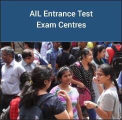 AIL Entrance Test Exam Centres 2017