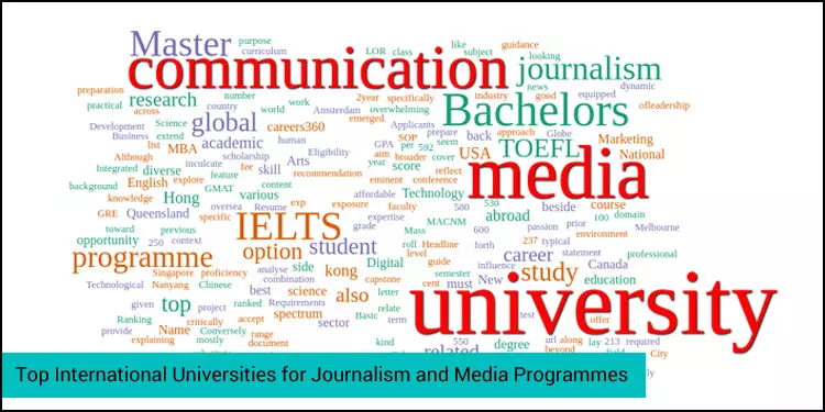 Top International Universities for Masters in Journalism and Media Programmes