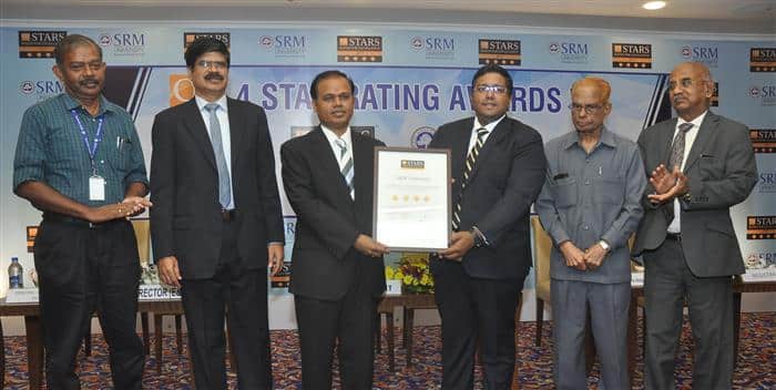 SRM University Awarded QS 4-Star Rating!