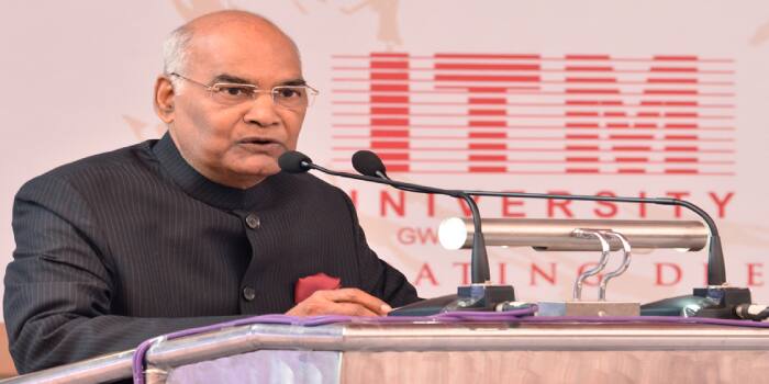 President Kovind delivers Dr. Ram Manohar Lohiya memorial lecture at ITM University Gwalior