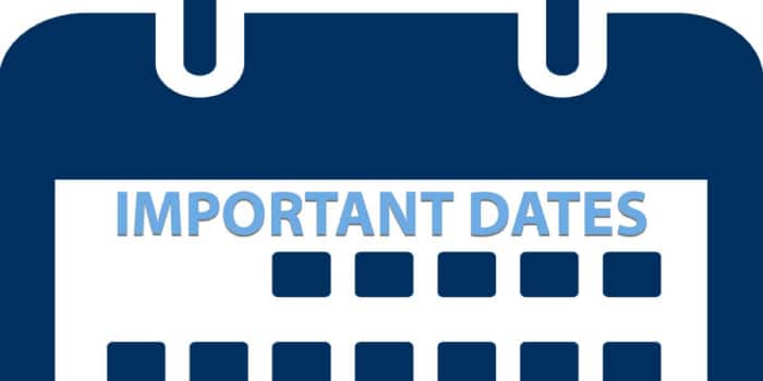 IPMAT Important Dates 2018