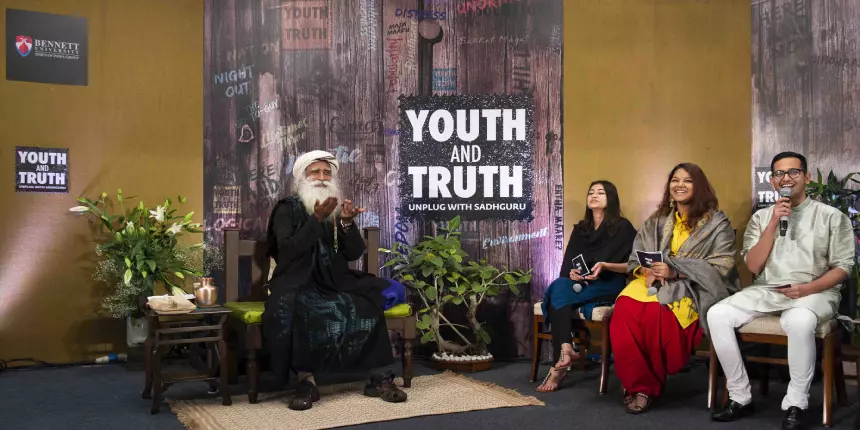 Sadhguru discusses Human Evolution and Future of Artificial Intelligence with students at Bennett University
