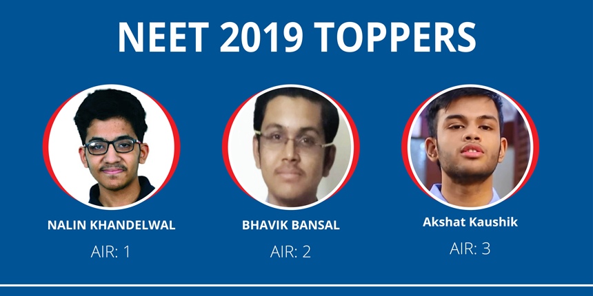NEET 2019 Toppers - Know the Toppers Name, All India Rank, Score