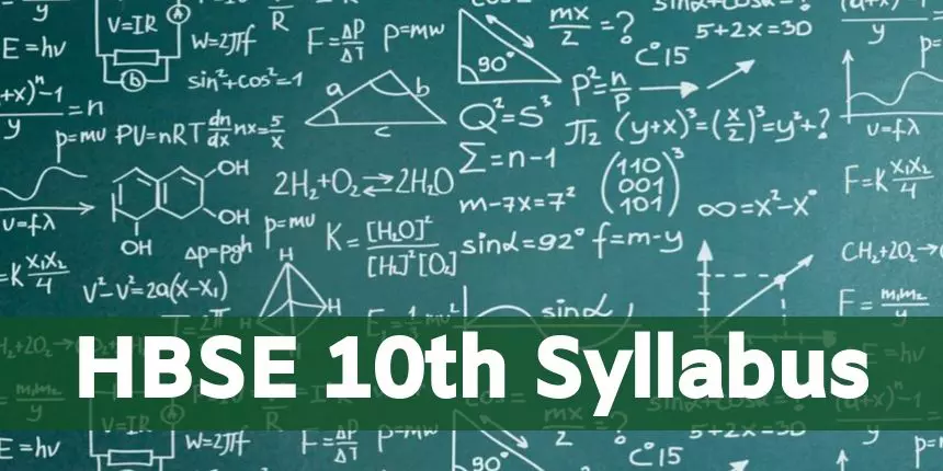 HBSE Class 10th Syllabus 2023-24 (Updated) for All Subjects - Download Syllabus PDF