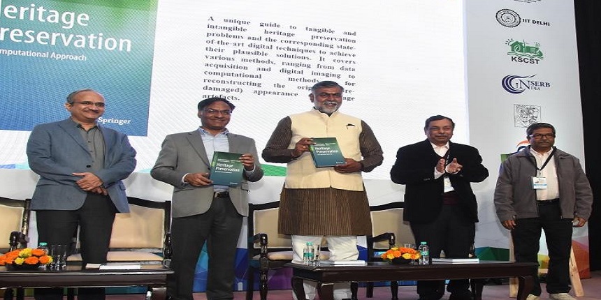 Minister of Culture and Tourism, Prahlad Singh Patel launched two edited books on Digital Heritage