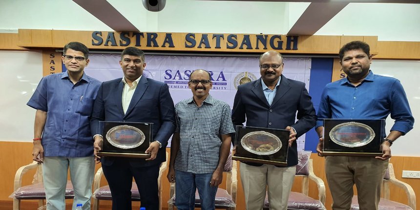 SASTRA University awards distinguished alumni at Global Alumni Meet