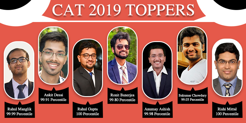 Cat 19 Toppers List Of Cat Toppers Score Percentile