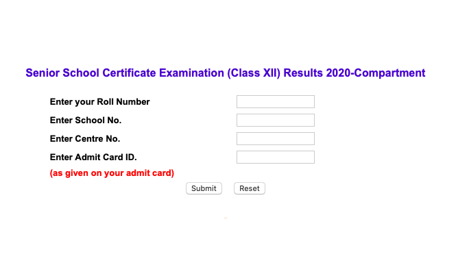 CBSE Class 12 Compartment Exam Result Declared; 59.43% Pass