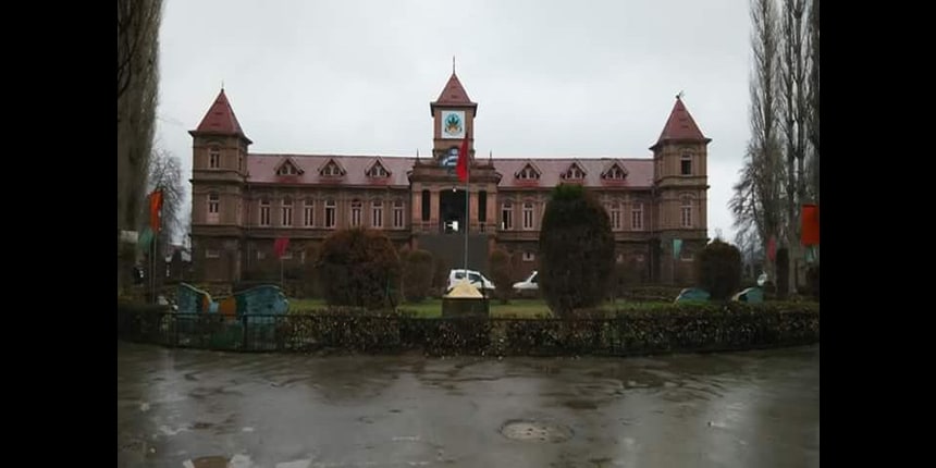 Campus view of Amar Singh College, Srinagar