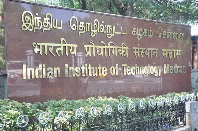 Photo Courtesy : Indian Institute of technology, Madras