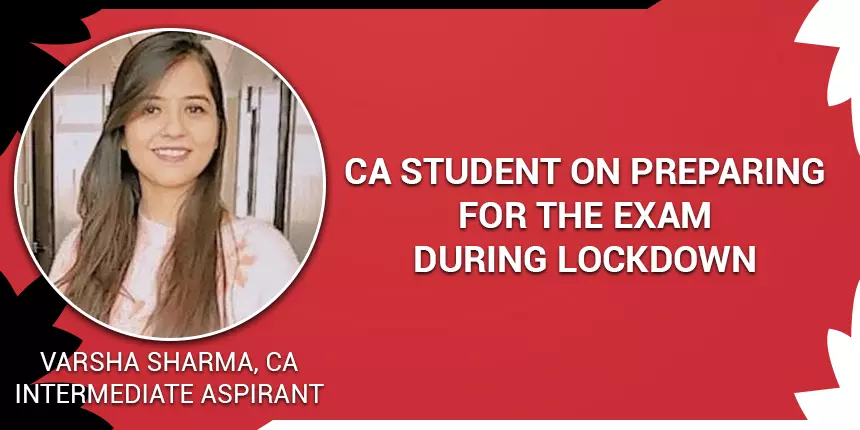 CA Student Interview on How to prepare for CA Exam from Home