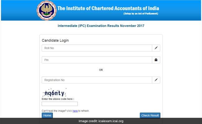 CA IPCC Final Exam Result 2017 Declared