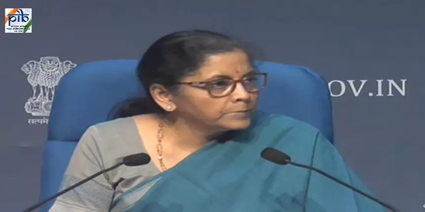Union Minister of Finance, Nirmala Sitharaman (source: PIB)