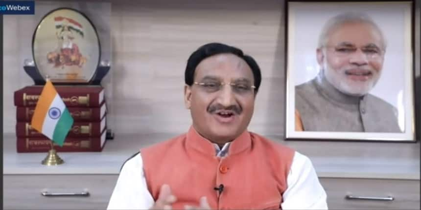 Union HRD Minister Ramesh Pokhriyal 'Nishank'