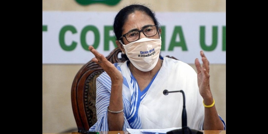 Banerjee slammed Union government's "adamant approach" to conduct exams amid coronavirus pandemic.(Source: PTI)