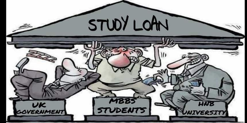 MBBS students are finding it difficult to avail loan