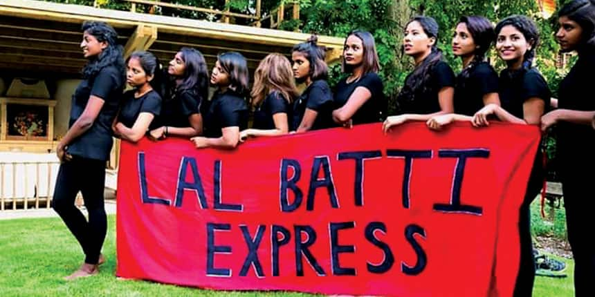 Members of Kranti performing a play