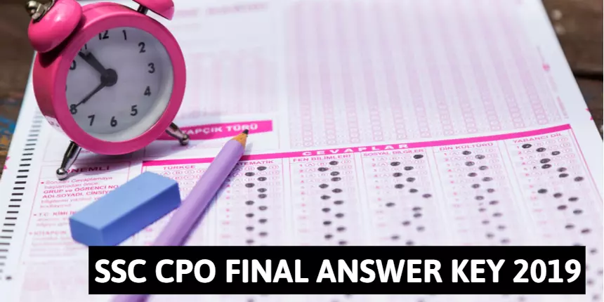 Ssc Cpo Final Answer Key Released At Ssc Nic In Download And Calculate Marks