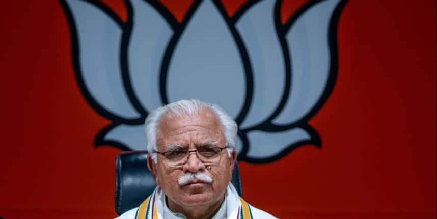 Haryana chief minister Manohar Lal Khattar