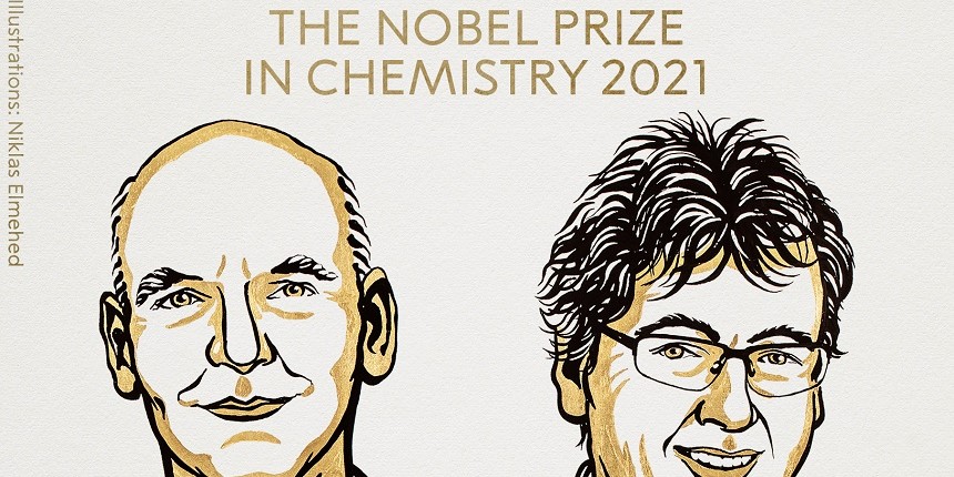 Nobel Prize in Chemistry 2021 (Source: Official Twitter account of Nobel Prize)
