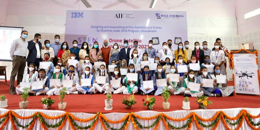 IBM trains girls to develop PICO satellite, drones.