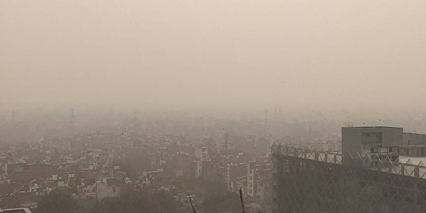 Delhi air pollution (Source: Wikimedia)