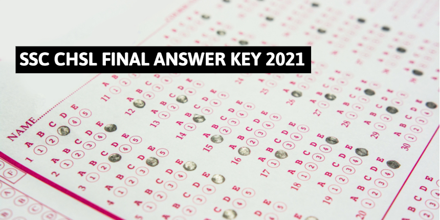 SSC CHSL Final Answer Key 2021 released at ssc.nic.in; Get direct link to download here