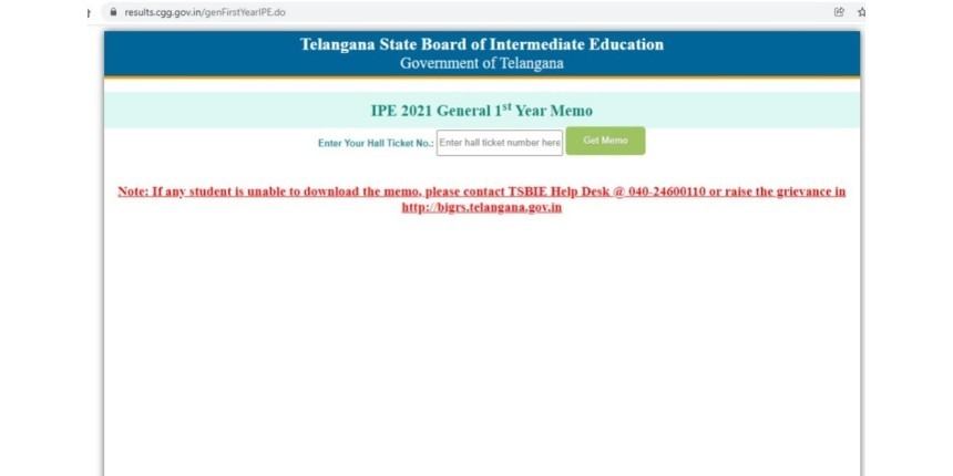 TS Inter 1st Year Results 2021 Live: Download Marks Memo Tomorrow At Tsbie.cgg.gov.in