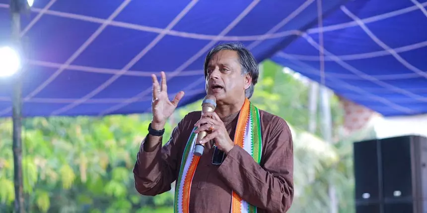 Shashi Tharoor (Source: Official Facebook Account)
