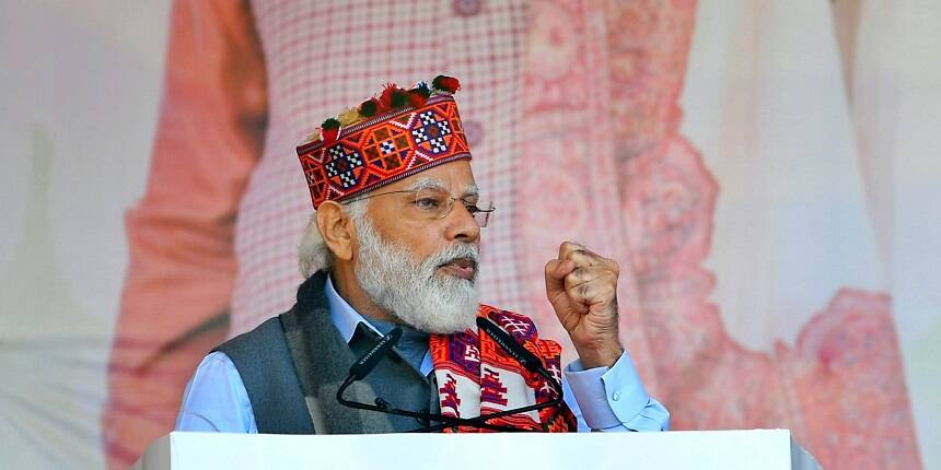 PM Modi reviews low-cost landslide monitoring system developed by IIT Mandi's engineering team (Source: Official)