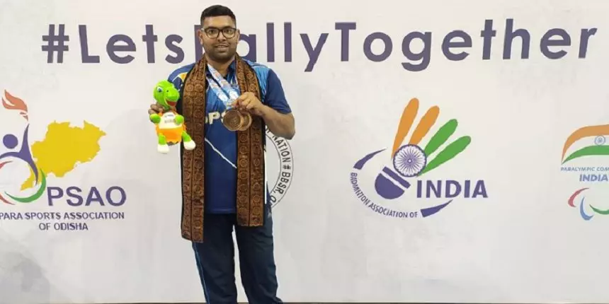 Jamia Millia Islamia student wins bronze medals at National Para Badmintion Championship (Source: Official Press Release)