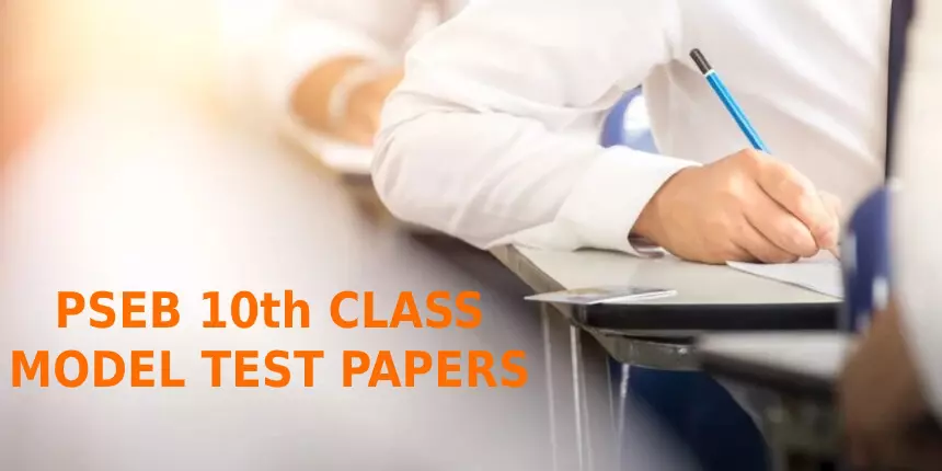 PSEB Model Test Paper 10th Class 2023-24 - Download Model Papers PDF