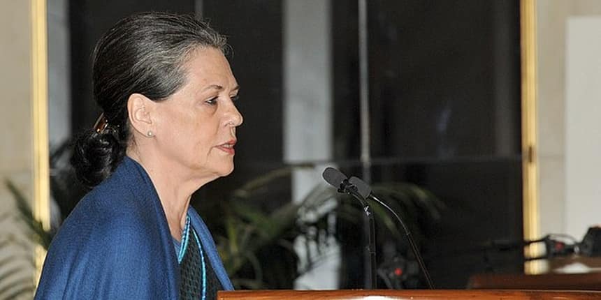 Sonia Gandhi asks PM Modi to make education free for orphaned children at JNVs (Image: Wikimedia Commons)