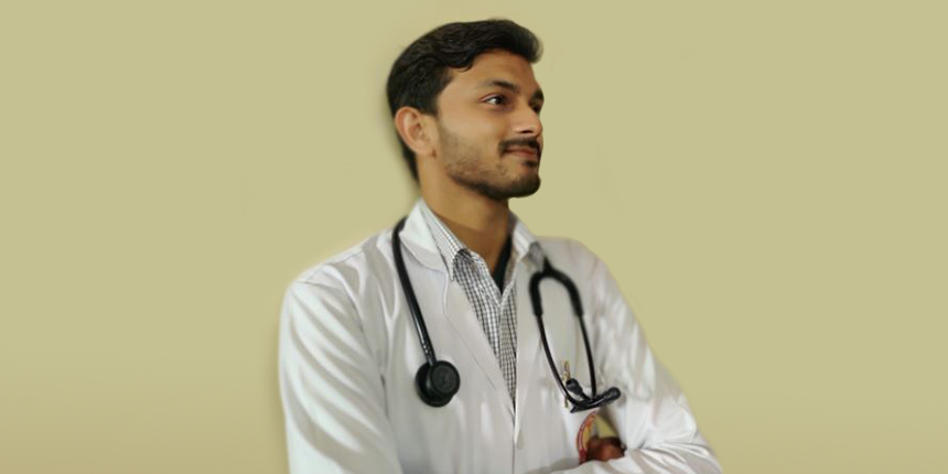 COVID-19: Akshat was one of hundreds of final-year MBBS students to be placed on COVID-duty (Source: Akshat)