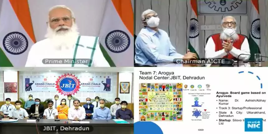 Toycathon 2021 result will be declared on June 26, 2021 (Picture source: Screen Grab from Webcast)