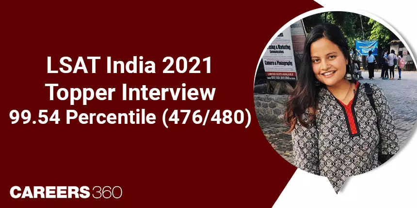 LSAT India 2021 Toppers Interview with Ishani Mukherjee (Three year LLB)